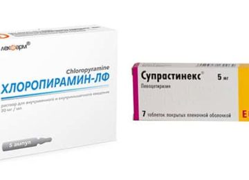 В чем разница между Хлоропирамином и Супрастином?